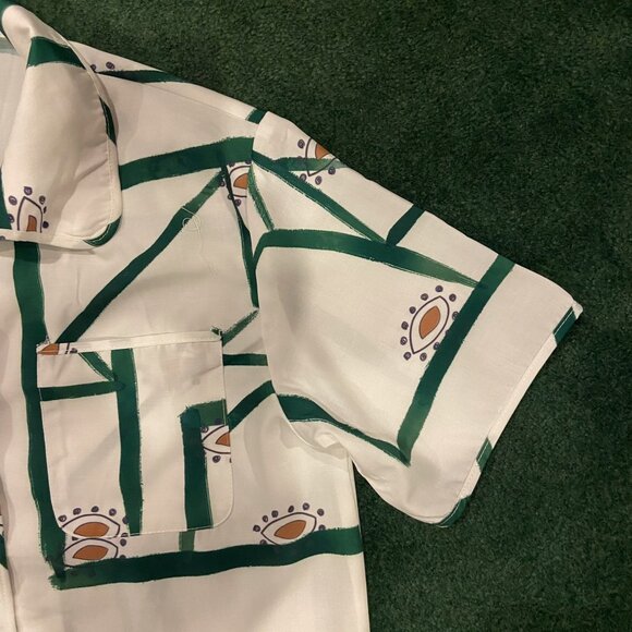 NWOT Commense Printed Linen Two-Piece Set | Sz XS - Picture 11 of 12